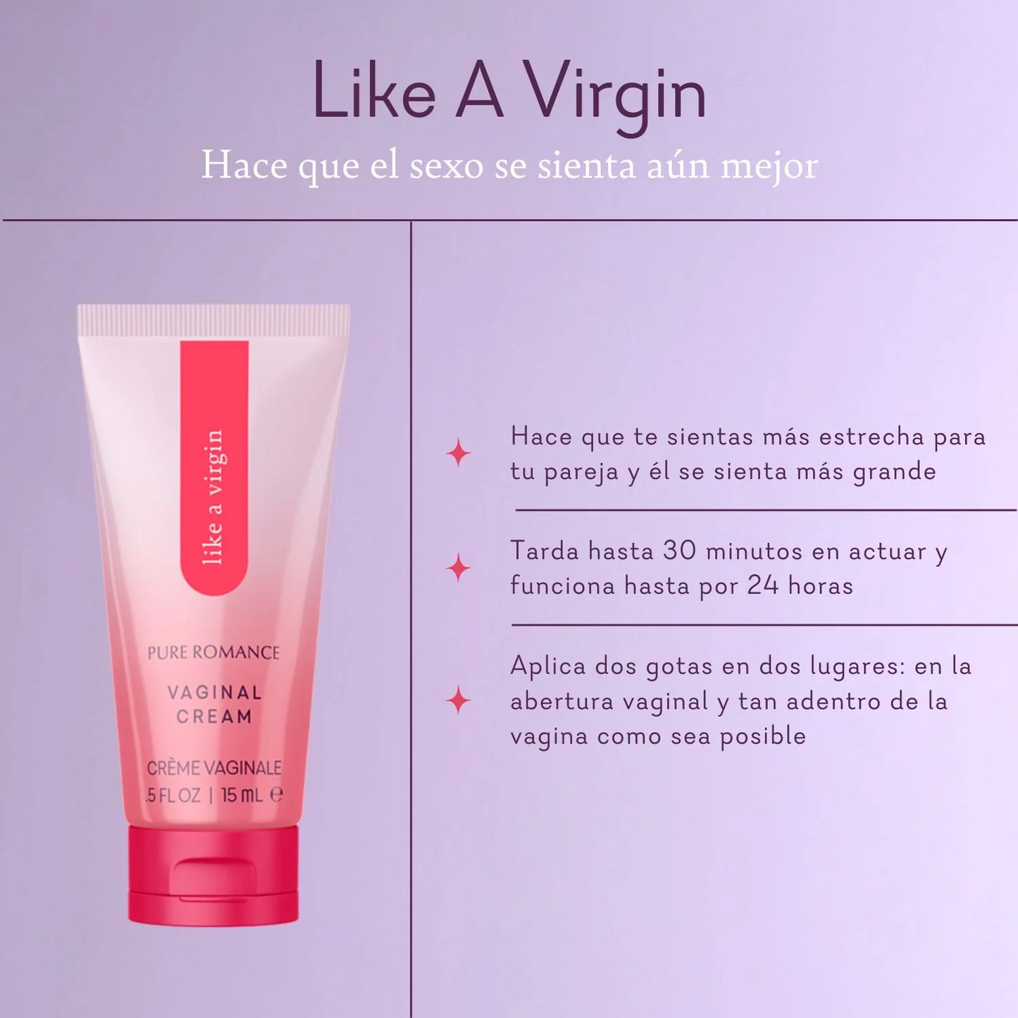 Like a Virgin - Vaginal Cream (Crema estrechante vaginal)