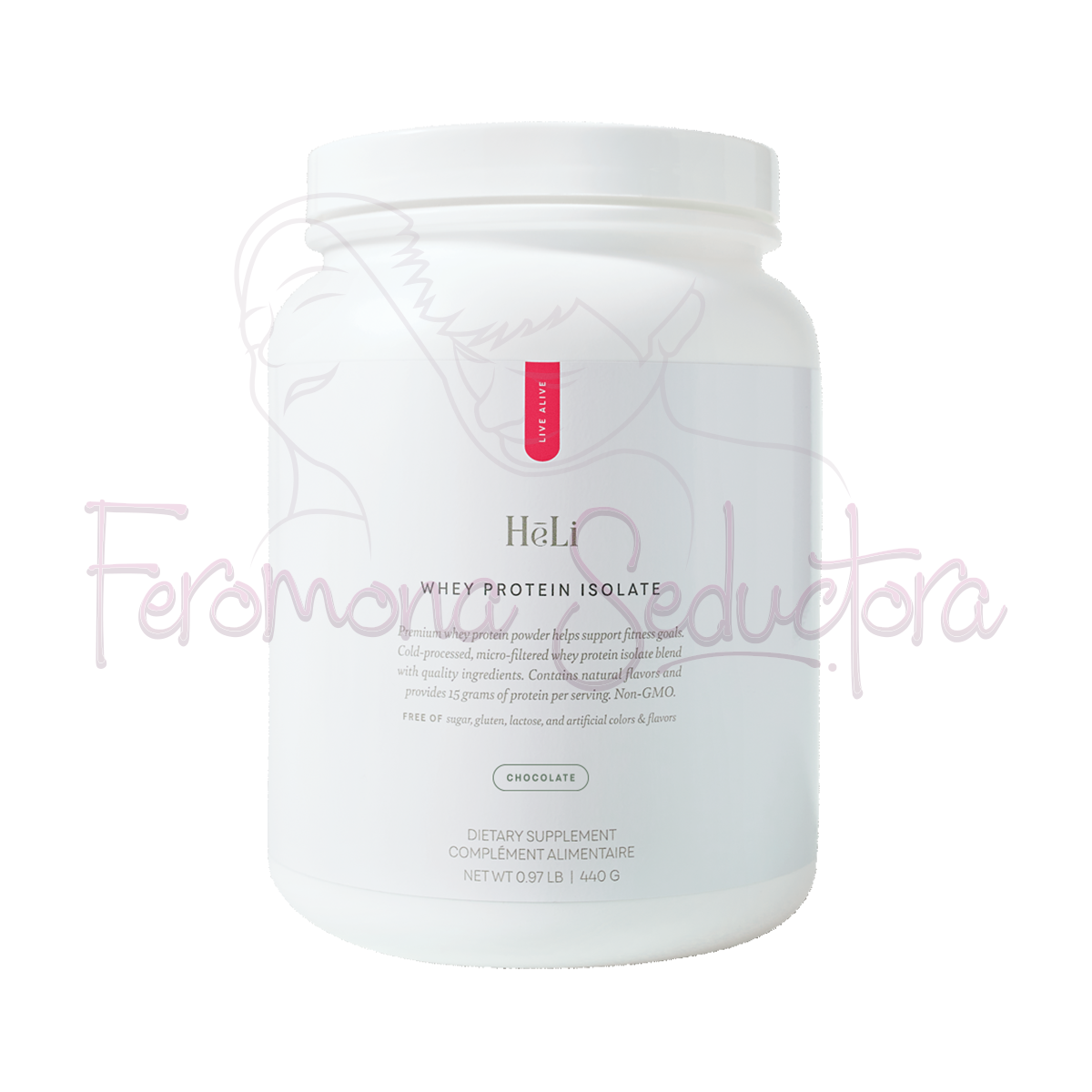 HēLi Dietary Supplement - Whey Protein Isolate